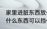 家里进脏东西放什么 家里进脏东西放什么东西可以挡住