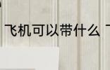 飞机可以带什么 飞机可以带哪些物品