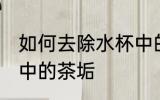 如何去除水杯中的茶垢 怎样去除水杯中的茶垢