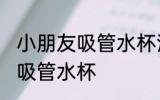 小朋友吸管水杯清洗 如何清洗小朋友吸管水杯