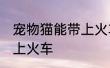 宠物猫能带上火车吗 宠物猫能不能带上火车