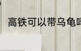 高铁可以带乌龟吗 高铁能带乌龟吗